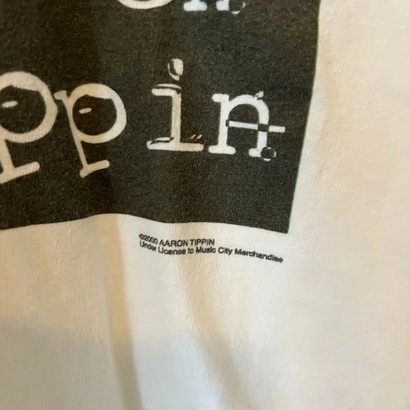 Vintage 2000 Country Aaron Tippin Tour Shirt - Picture 3 of 7